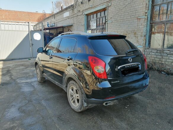 2013 SsangYong Actyon II, чёрный - вид 12