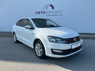 2019 Volkswagen Polo V Рестайлинг, белый, 1120000 рублей, вид 3