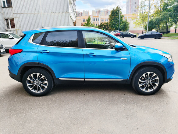 2019 Chery Tiggo 7 I, синий, 1300000 рублей - вид 2