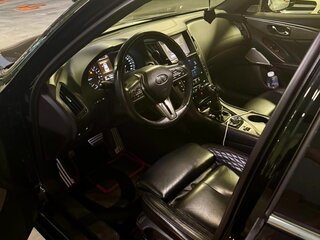 2018 Infiniti Q50 I Рестайлинг, чёрный, 2700000 рублей, вид 4