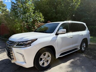 2015 Lexus LX 450d III Рестайлинг 2, белый, 7700000 рублей, вид 2