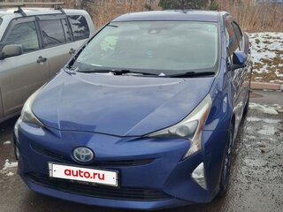 2016 Toyota Prius IV (XW50), синий, 1200000 рублей, вид 1