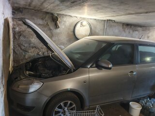2011 Skoda Fabia II Рестайлинг, серый, 540000 рублей, вид 2