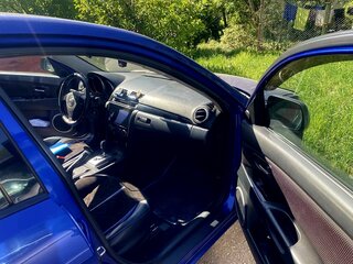 2008 Mazda 3 I (BK) Рестайлинг, синий, 670000 рублей, вид 4
