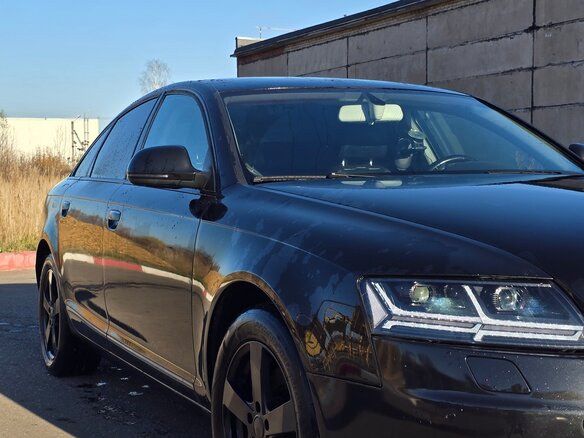 2010 Audi A6 III (C6) Рестайлинг, чёрный, 950000 рублей - вид 1