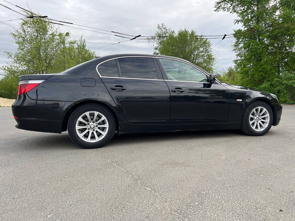 2006 BMW 5 серии 525i V (E60/E61), чёрный, 890000 рублей - вид 12