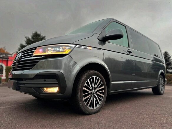 2022 Volkswagen Caravelle Long T6 Рестайлинг, серый - вид 14