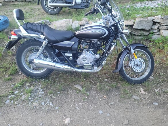 2020 Bajaj Avenger, чёрный, 190000 рублей - вид 7