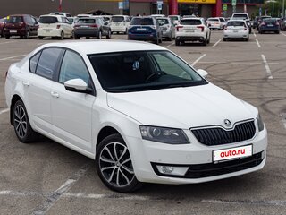 2015 Skoda Octavia III (A7), белый, 1050000 рублей, вид 2