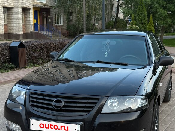 2008 Nissan Almera Classic I, чёрный - вид 2