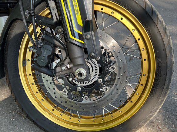 2019 Suzuki V-Strom 1000, жёлтый, 855000 рублей - вид 12