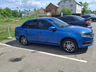 2018 Lada (ВАЗ) Granta I Рестайлинг, синий, 865000 рублей, вид 1