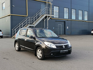 2012 Renault Sandero I, чёрный, 437000 рублей, вид 3