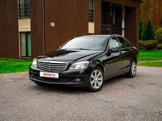 2009 Mercedes-Benz C-Класс 180 7G-TRONIC PLUS III (W204), чёрный, 750000 рублей, вид 1