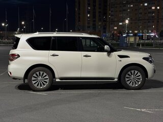 2014 Nissan Patrol VI (Y62) Рестайлинг, белый, 2800000 рублей, вид 4