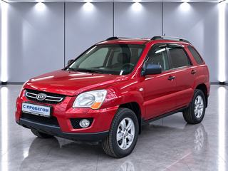 2009 Kia Sportage II Рестайлинг, красный, 760000 рублей, вид 1