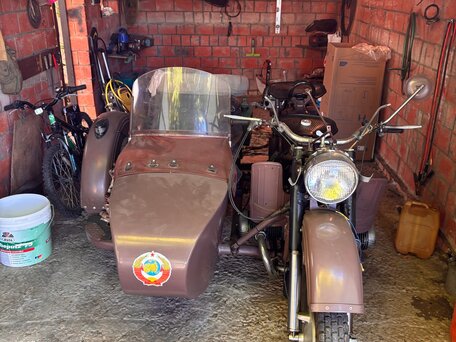1972 Урал M-66, коричневый, 120000 рублей, вид 1