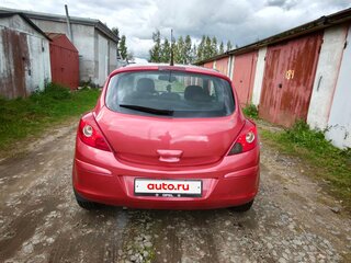 2007 Opel Corsa D, красный, 375000 рублей, вид 4