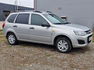 2015 Lada (ВАЗ) Kalina II, серебристый, 590000 рублей, вид 5