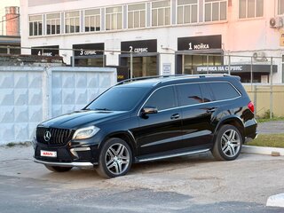 2014 Mercedes-Benz GL-Класс 350 II (X166), чёрный, 2770000 рублей, вид 1