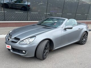 2008 Mercedes-Benz SLK-Класс 200 II (R171) Рестайлинг, серый, 1850000 рублей, вид 3