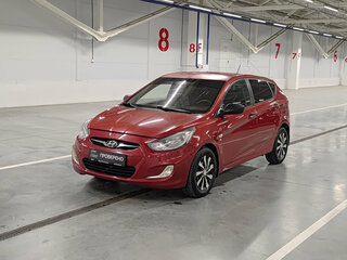 2012 Hyundai Solaris I, красный, 565000 рублей, вид 1