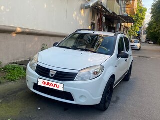 2009 Dacia Sandero I, белый, 360000 рублей, вид 1