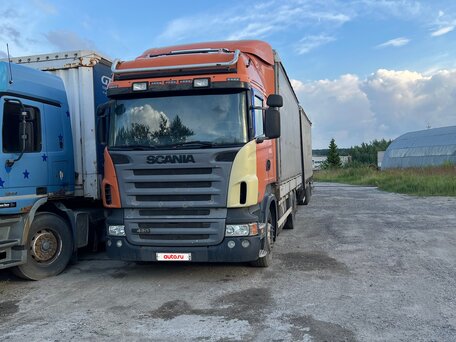 2005 Scania R-Series, оранжевый, 2600000 рублей, вид 2