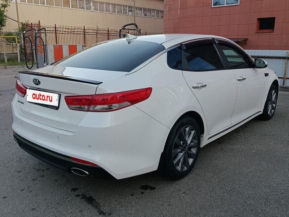2017 Kia Optima IV, белый, 1930000 рублей - вид 3