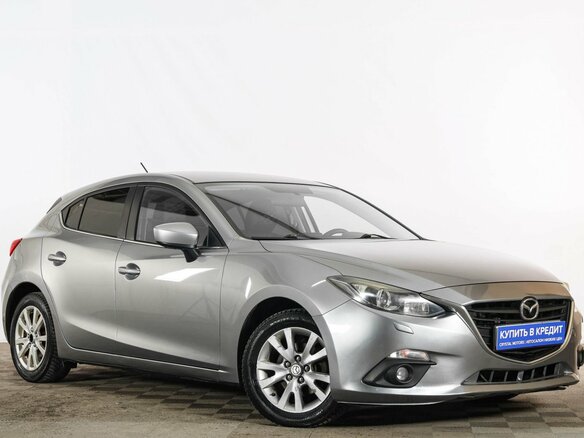 2013 Mazda 3 III (BM), серебристый, 1099000 рублей