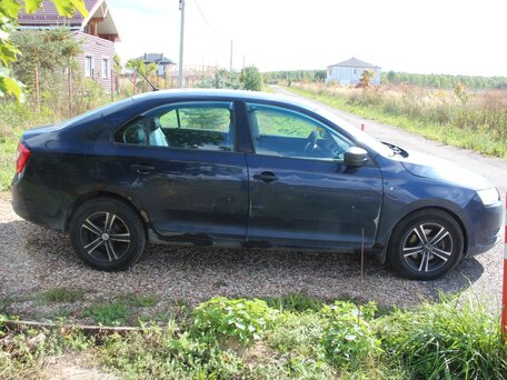 2016 Skoda Rapid I, синий, 590000 рублей, вид 4
