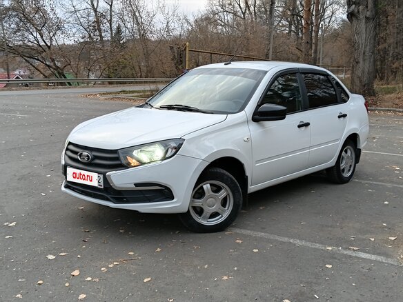 2020 Lada (ВАЗ) Granta I Рестайлинг, белый, 620000 рублей