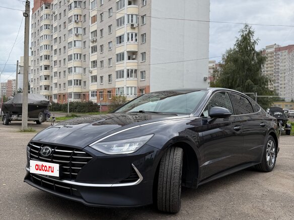 2022 Hyundai Sonata VIII (DN8), синий - вид 6