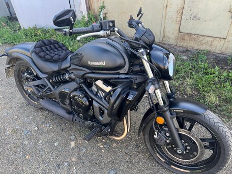 2021 Kawasaki EN650 Vulcan S, чёрный, 860000 рублей, вид 3