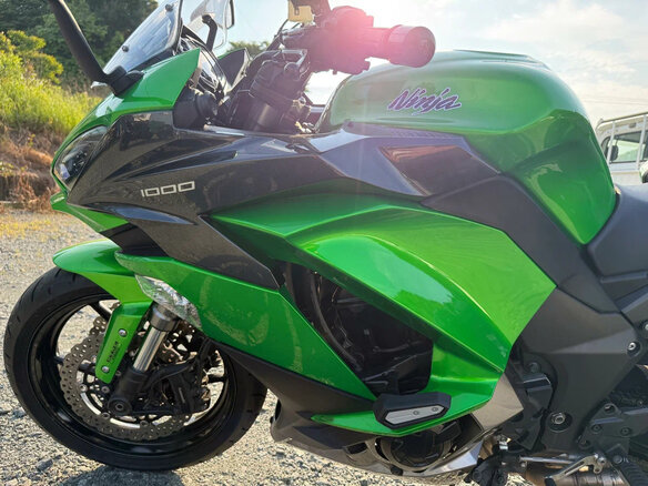 2017 Kawasaki Ninja 1000, зелёный, 985000 рублей - вид 21