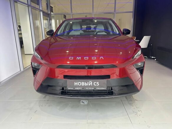 2026 Omoda C5 II, красный - вид 5