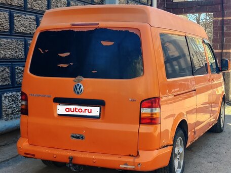 2007 Volkswagen Transporter, оранжевый, 600000 рублей, вид 5