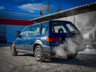 1995 Honda Civic Shuttle IV, синий, 150000 рублей, вид 2