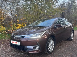 2016 Toyota Corolla XI (E160, E170, E180) Рестайлинг 1, коричневый, 1600000 рублей, вид 2