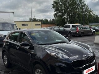 2019 Kia Sportage IV Рестайлинг, чёрный, 1750000 рублей, вид 1