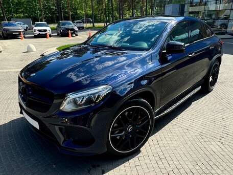 2016 Mercedes-Benz GLE Coupe AMG 43 AMG I (C292), синий, 4290000 рублей, вид 1