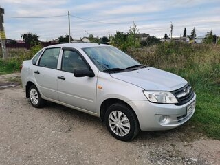 2014 Lada (ВАЗ) Granta I, серебристый, 445000 рублей, вид 3
