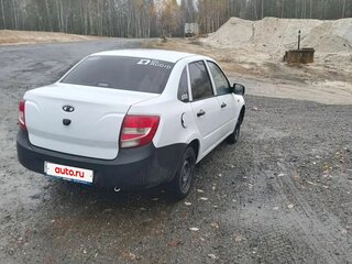 2015 Lada (ВАЗ) Granta I, белый, 349000 рублей, вид 4