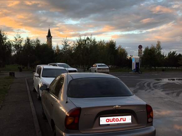 2007 Chevrolet Lanos I, серебристый, 100000 рублей - вид 2