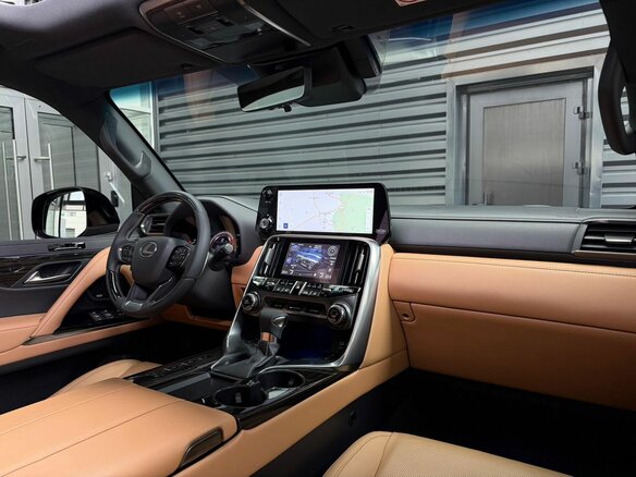 2022 Lexus LX 500d IV, чёрный, 15490000 рублей - вид 13