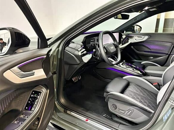 2024 Audi A5 III (B10), зелёный - вид 3