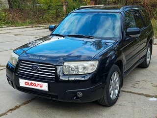 2006 Subaru Forester II Рестайлинг, чёрный, 980000 рублей, вид 4