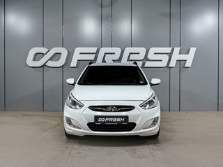 2014 Hyundai Solaris I, белый, 949000 рублей, вид 3