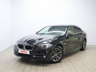 2013 BMW 5 серии 520i VI (F10/F11/F07) Рестайлинг, чёрный, 999999 рублей, вид 1
