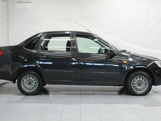 2013 Lada (ВАЗ) Granta I, чёрный, 450000 рублей, вид 4